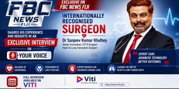 Dr. Sanjeev Kumar Khulbey Recognized as an Internationally Renowned Cardiac Surgeon in Fiji